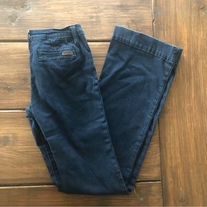 Wrangler Trouser Jean Size 5/6 x 36 Dark Wash